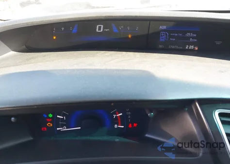 2013 Honda Civic Lx из США, поврежденный, VIN 19XFB2F52DE201429